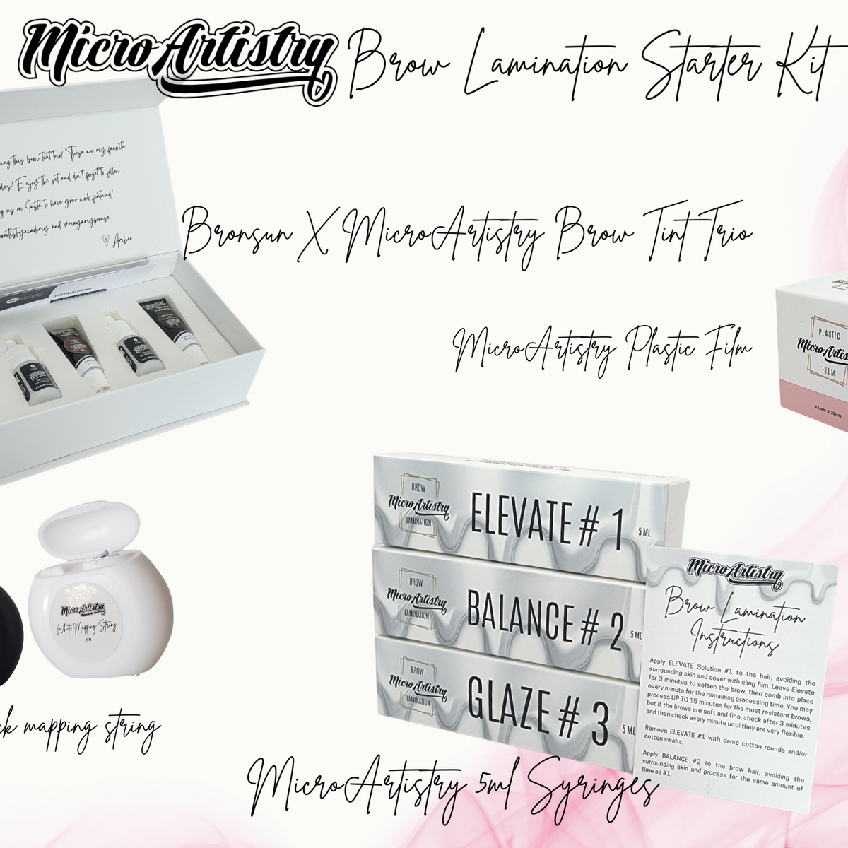 Brow Lamination Training Kit, NO COURSE
