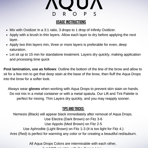 Aqua Drops Instructions Download