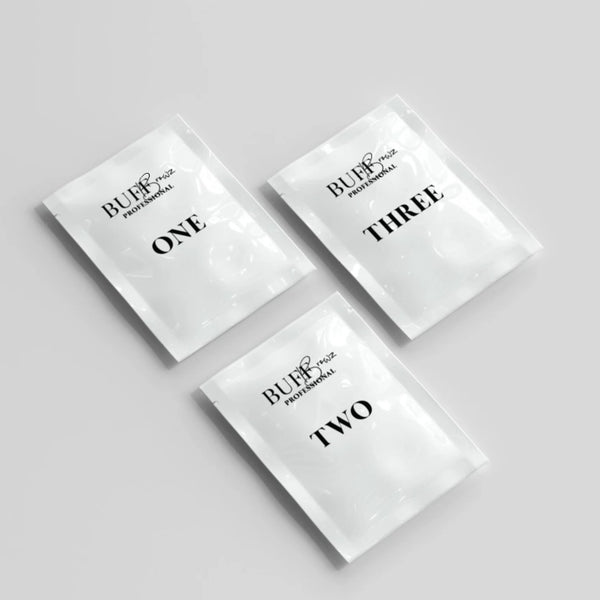 BUFF BROWZ LAMINATION KIT - 1,2 & 3 STEPS - 3X10 SACHETS