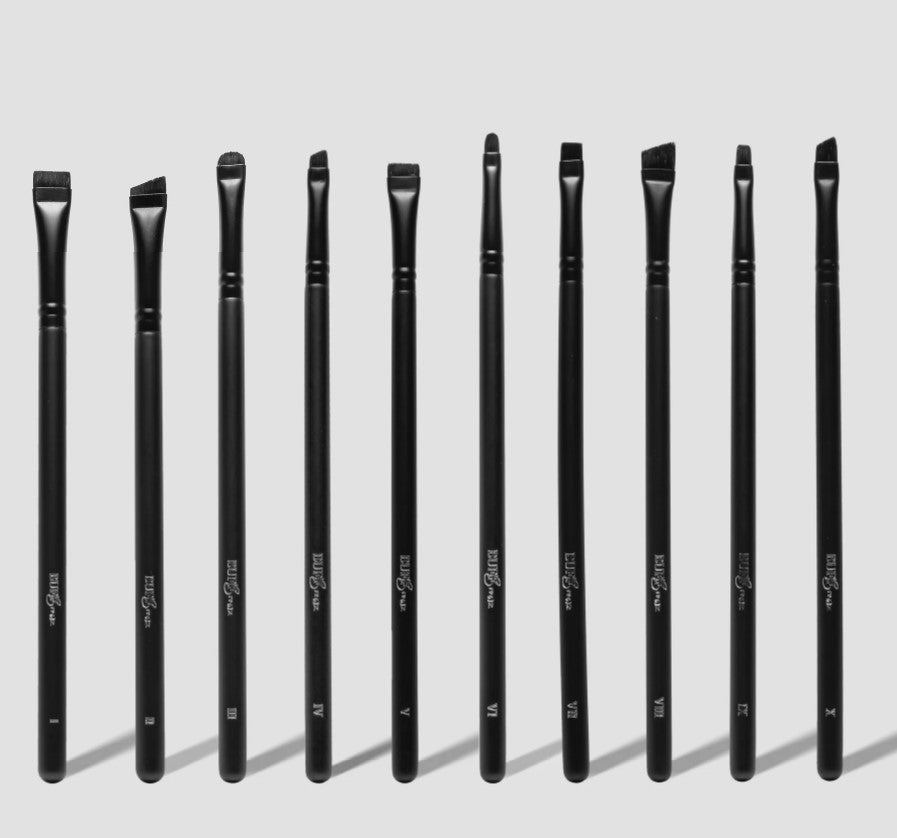 BUFF BROWZ FULL COLLECTION - 10 BRUSHES