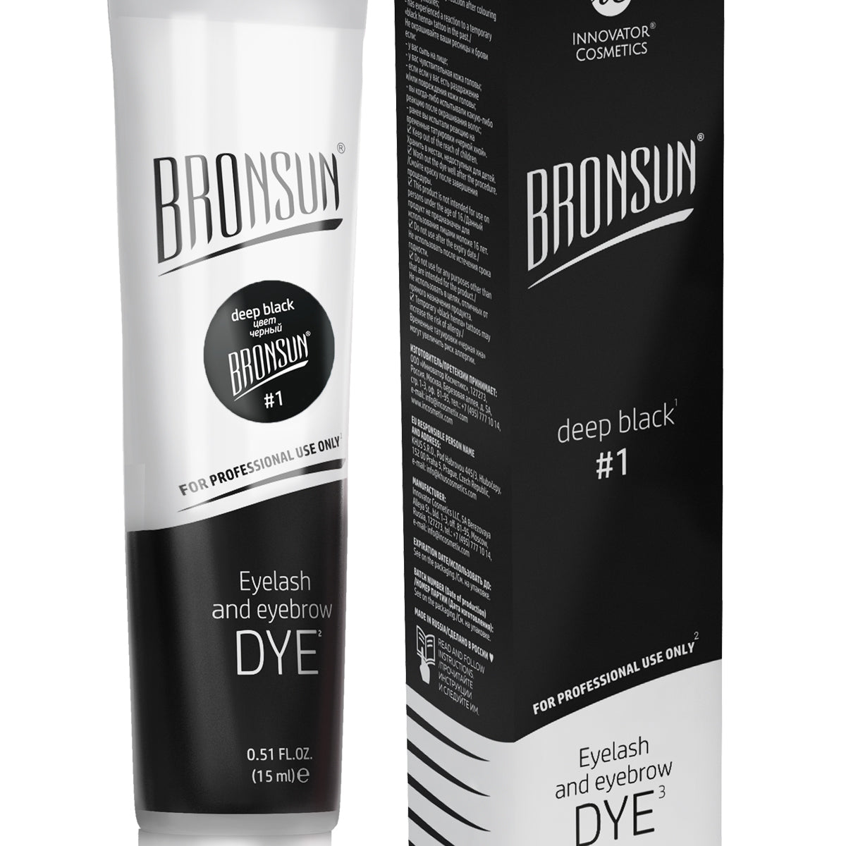 OLD FORMULA-Bronsun Eyelash and Eyebrow GEL DYE ONLY 15ml
