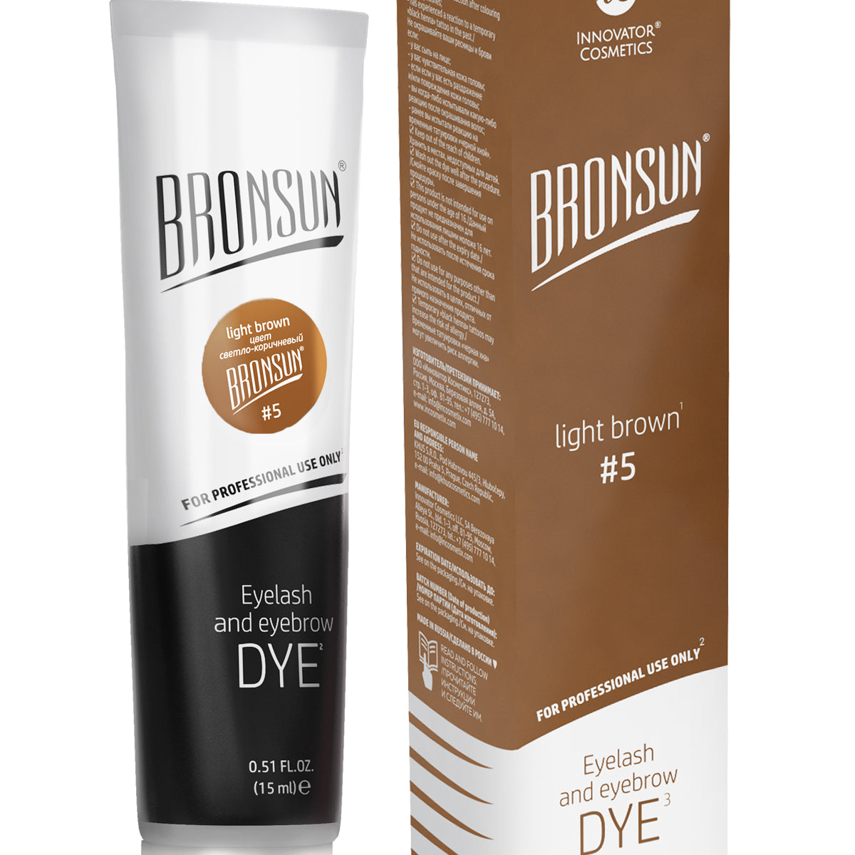 OLD FORMULA-Bronsun Eyelash and Eyebrow GEL DYE ONLY 15ml