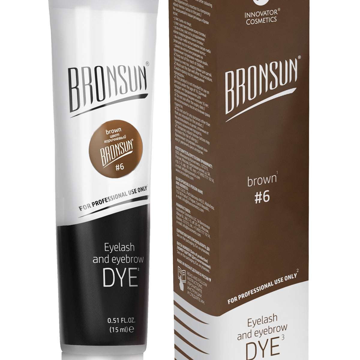 OLD FORMULA-Bronsun Eyelash and Eyebrow GEL DYE ONLY 15ml