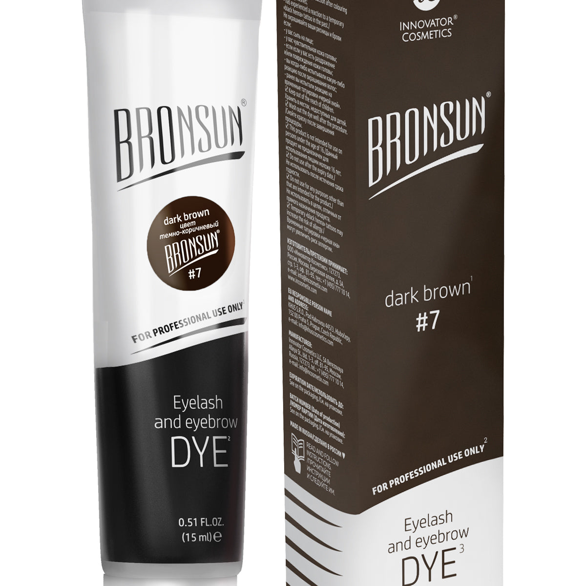 OLD FORMULA-Bronsun Eyelash and Eyebrow GEL DYE ONLY 15ml
