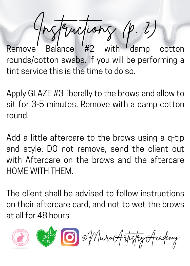 Brow Lamination Training Kit, NO COURSE