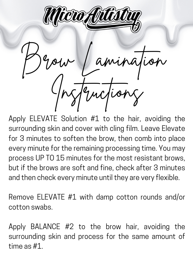 Brow Lamination Training Kit, NO COURSE