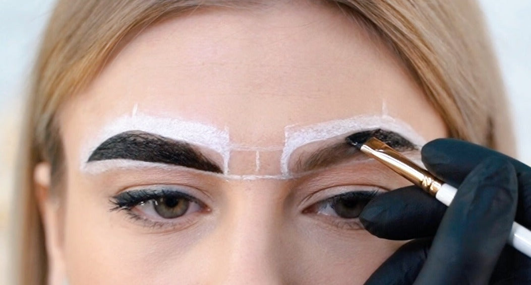 Mayamy White/Gold/PINK Eyebrow Paste