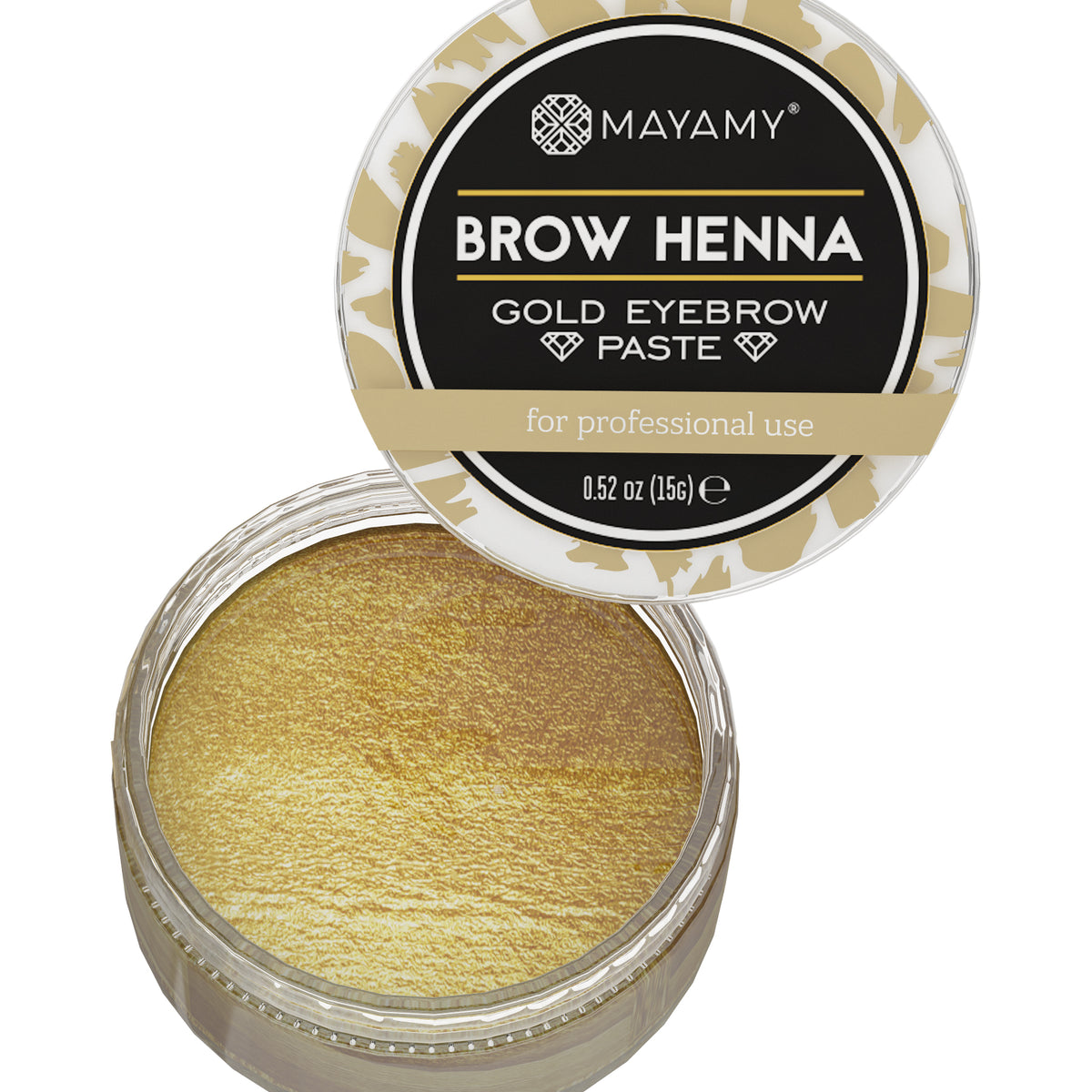 Mayamy White/Gold/PINK Eyebrow Paste