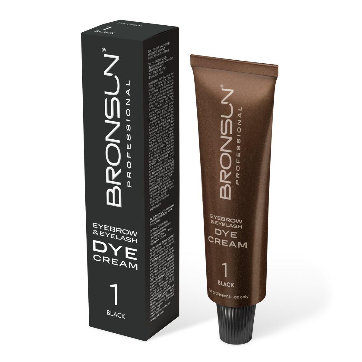 Bronsun Eyelash and Eyebrow CREAM DYE 15ml