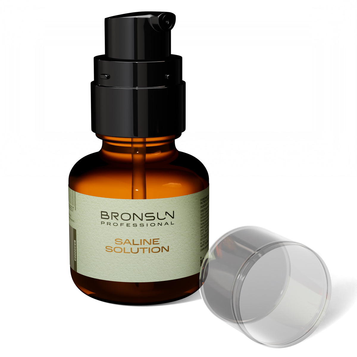 BRONSUN® Eyebrow & eyelash saline solution, 1.69 fl.oz (50 ml)