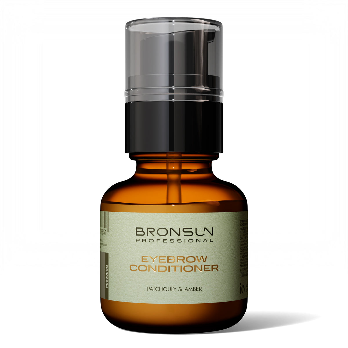 BRONSUN® Eyebrow conditioner PATCHOULY & AMBER, 1.69 fl.oz (50 ml)