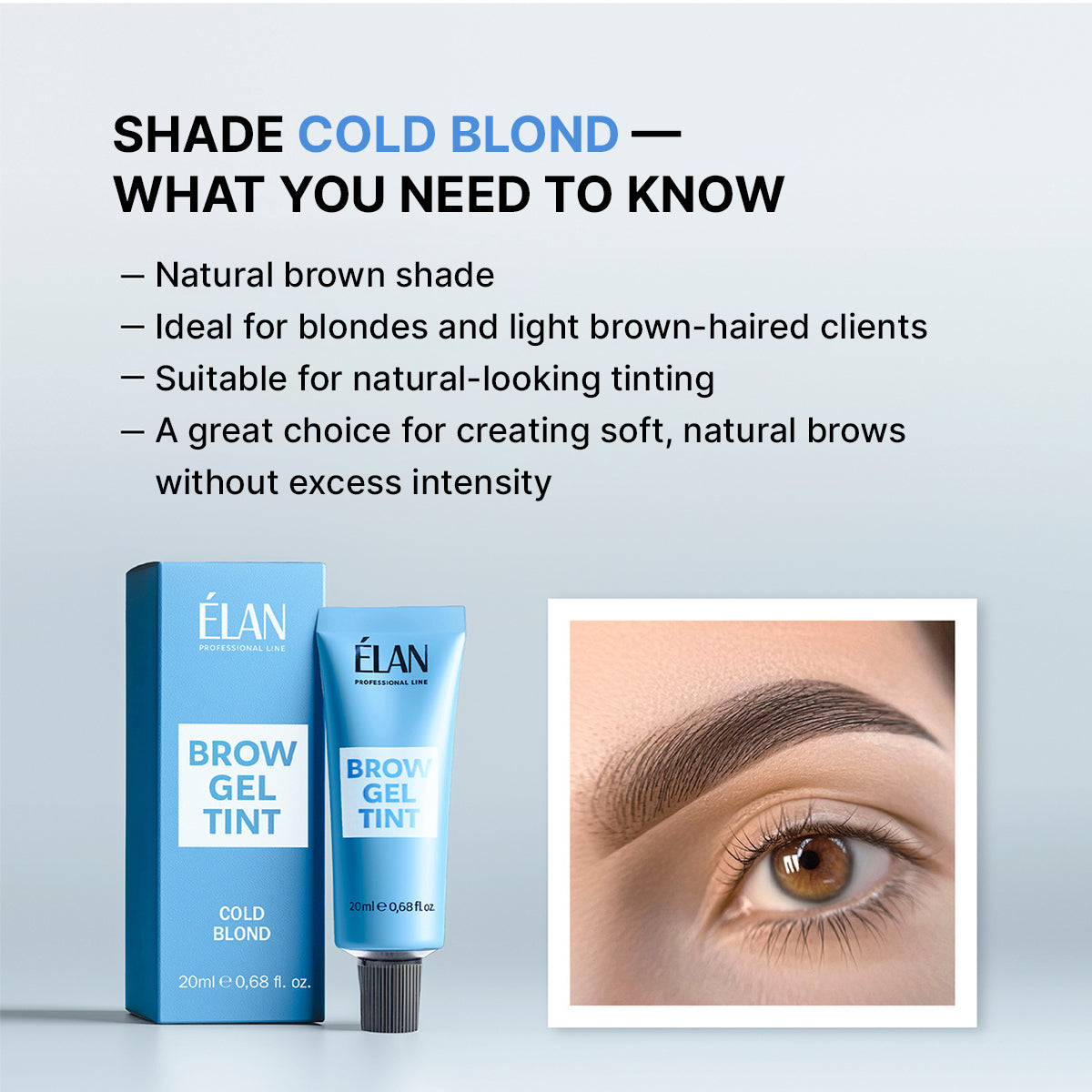 Elan Gel Tint Cold Blond