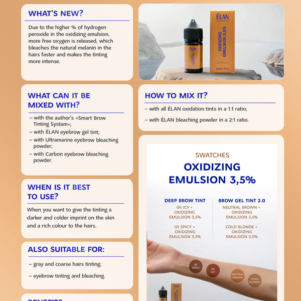 Elan Oxidizing Emulsion 3.5% Developer