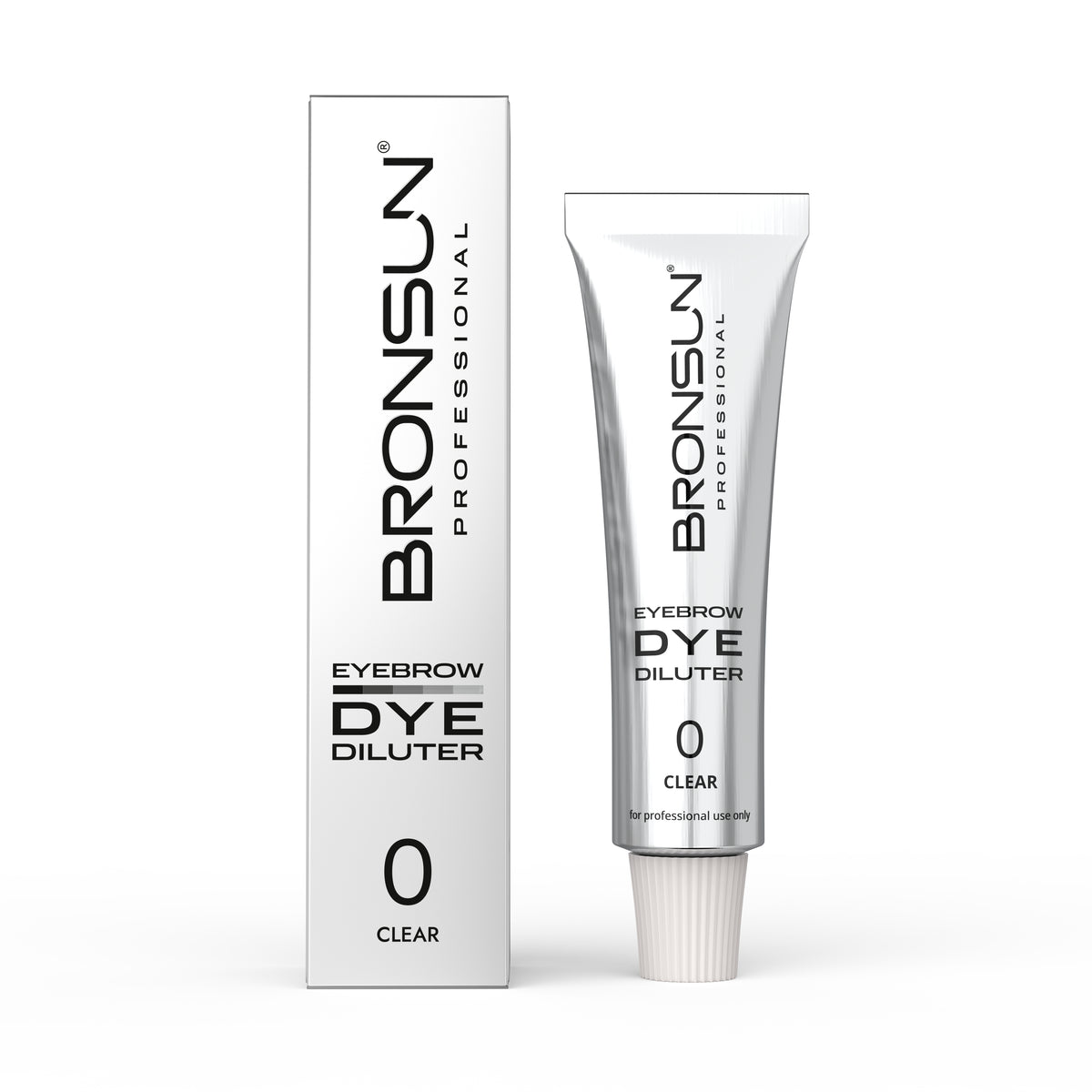 Eyebrow dye diluter BRONSUN, clear #0