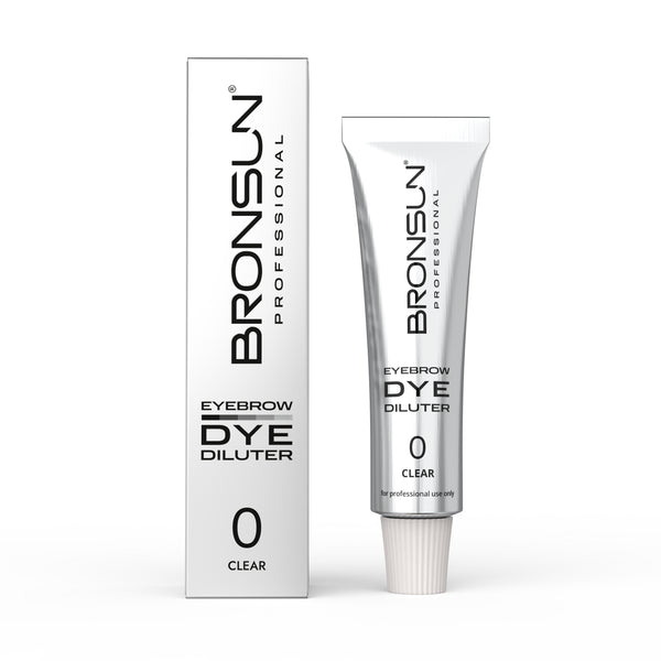 Eyebrow dye diluter BRONSUN, clear #0