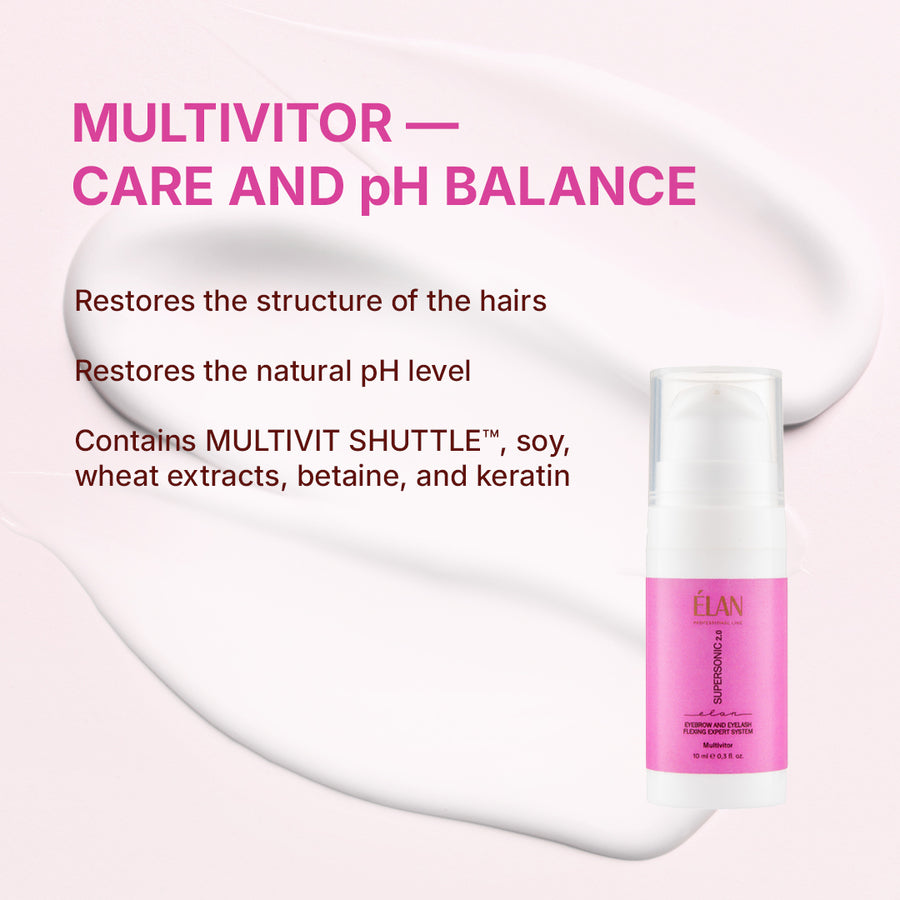 Elan SUPERSONIC 2.0 Lamination (Serum 3 Multivitor Restoring Treatment)