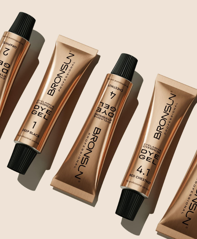Bronsun Eyelash and Eyebrow GEL DYE 15ml