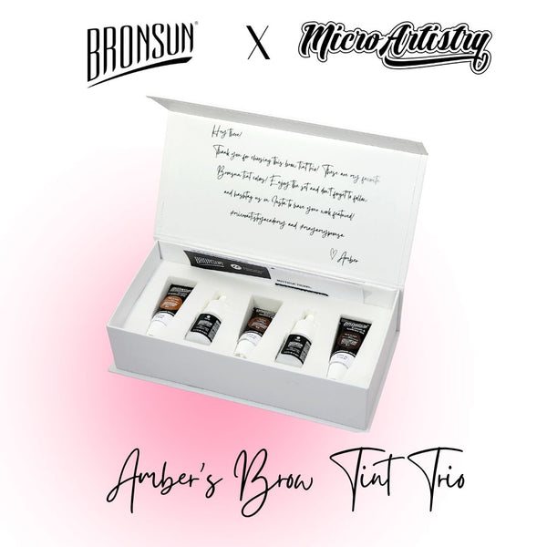 Bronsun X MicroArtistry: Amber's Brow Tint Trio!