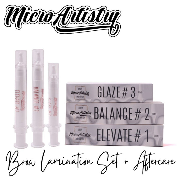 ELEVATE, BALANCE & GLAZE Backbar Trio ((20 ML LARGE)) + Aftercare